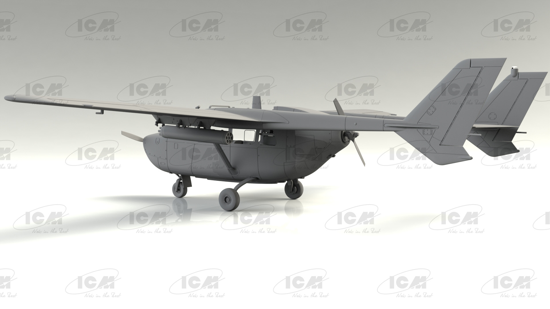 48291 Cessna O-2A авиации флота США ICM
