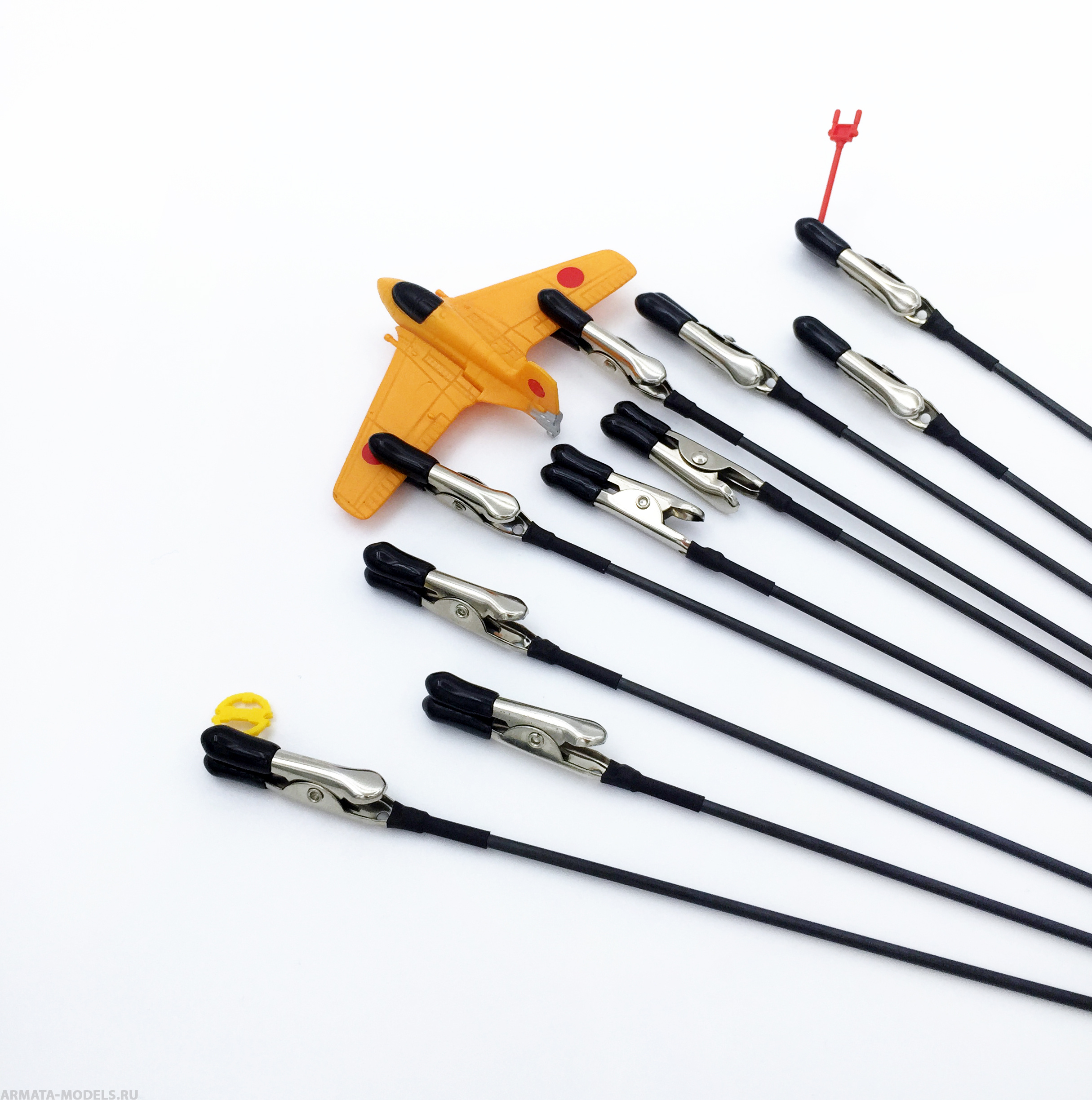 MW-2123B Держатель для покраски мелких элементов на металлическом стержне