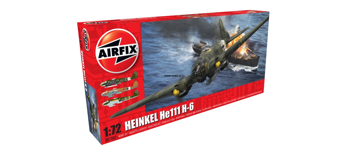 A07007 Самолет Heinkel He.111 H-6