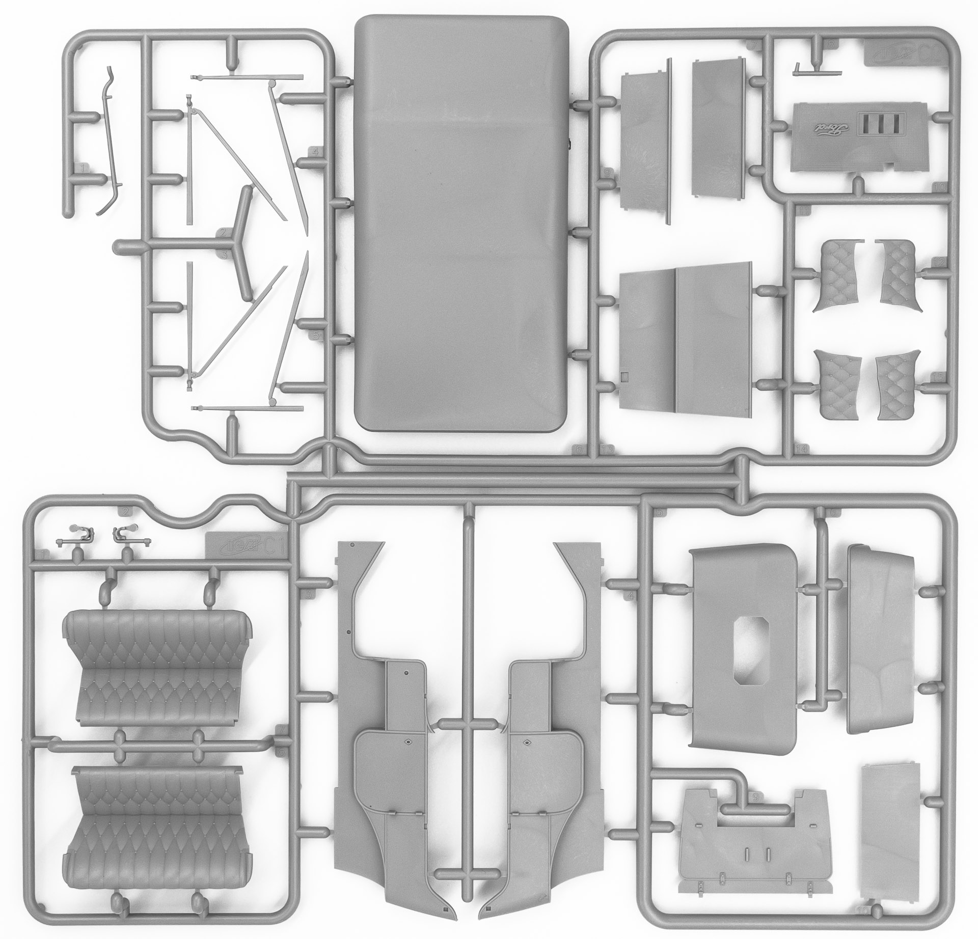 24025 Model T 1911 Touring c американскими автолюбителями ICM
