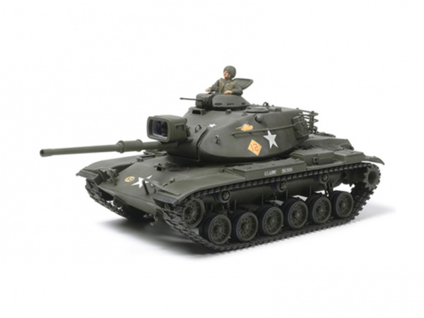 25166T Американский танк M60A1 с одной фигурой. Tamiya