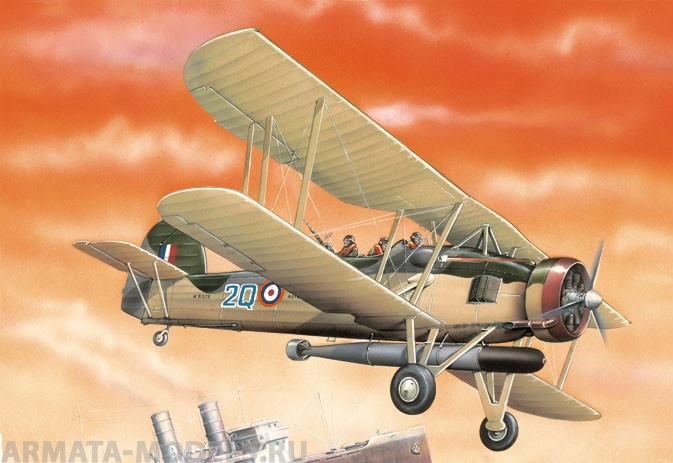 ЕЕ72270 Свордфиш Mk.I Торпедоносец Восточный экспресс