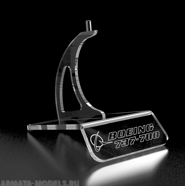 MSP03NG-737-7 Подставка Мега 75х120х95мм  по предзаказу c гравировкой