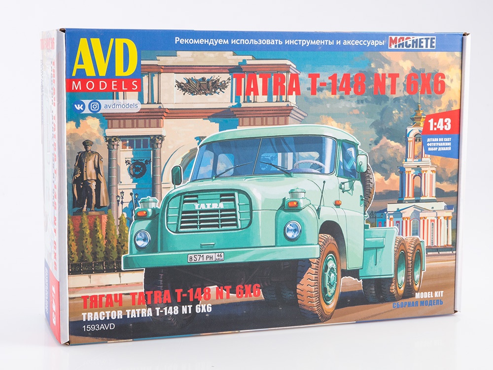 1593AVD TATRA T-148 NT 6x6 AVD Models