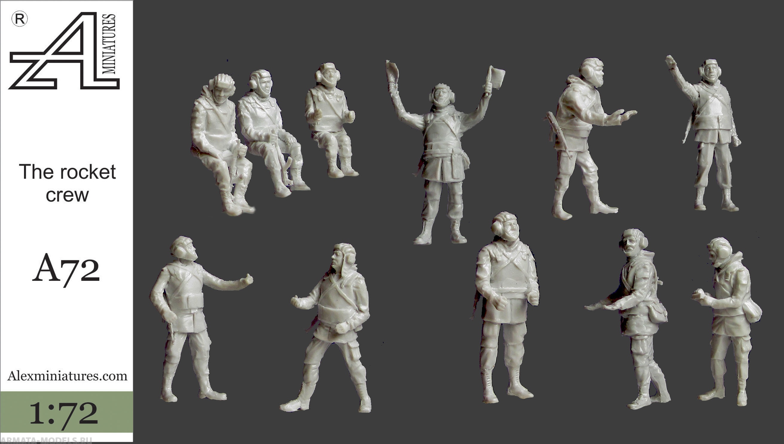A72 Ракетчики 1:72 Alex miniatures
