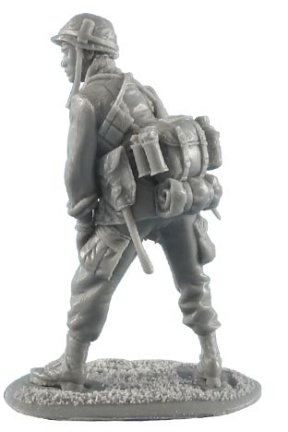 FL35042 US 25th Infantry Division Standing with M-16 First Legion