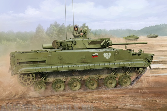 01529 Бронетранспортёр  BMP-3F IFV Trumpeter