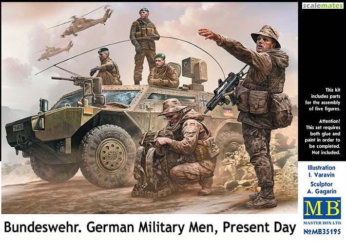 MB35195 Фигуры, Бундесвер. Немецкие военнослужащие, наши дни