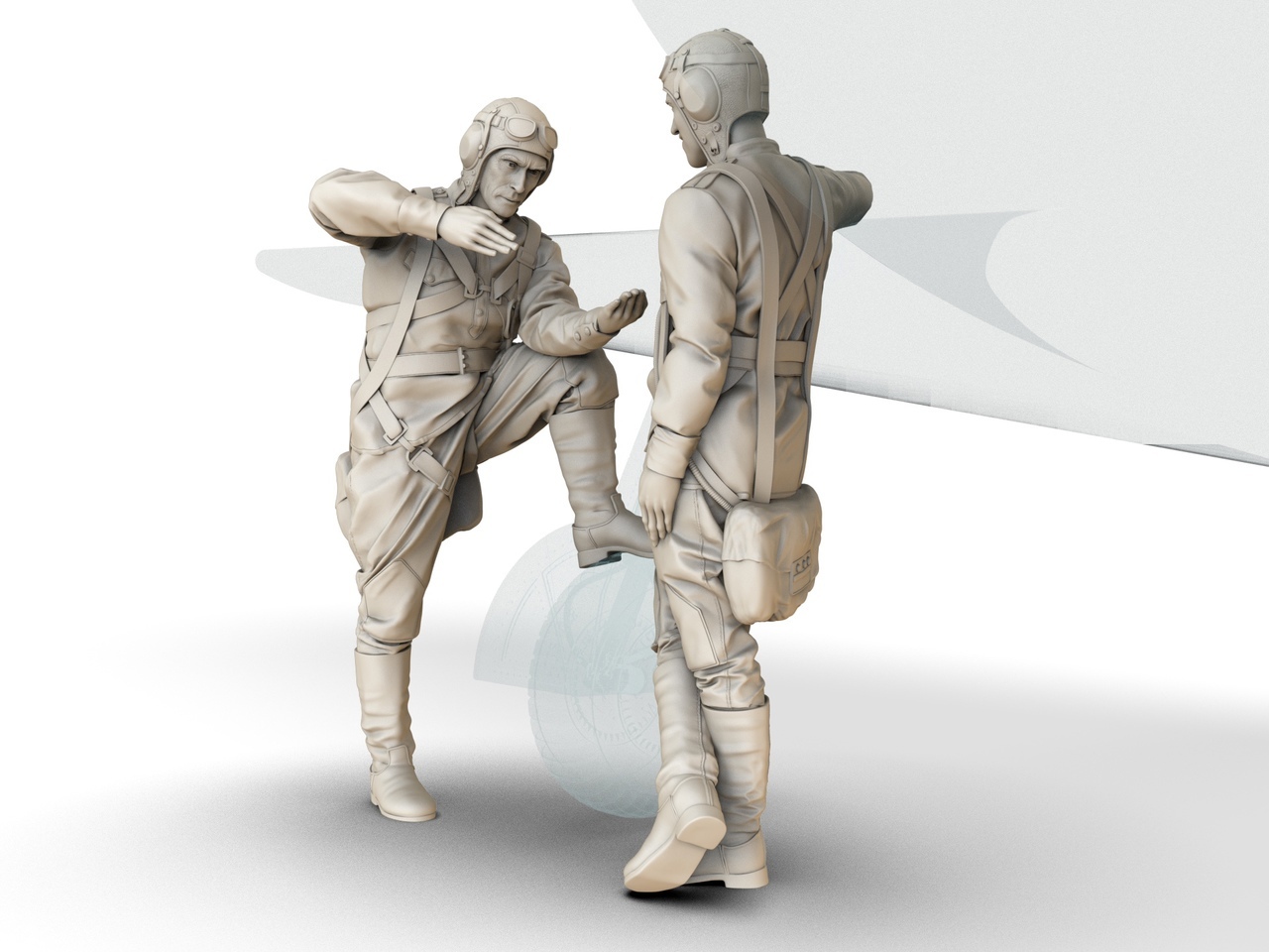 Smk72032 советские летчики истребители (Не для свободной продажи) Seal Model Kit