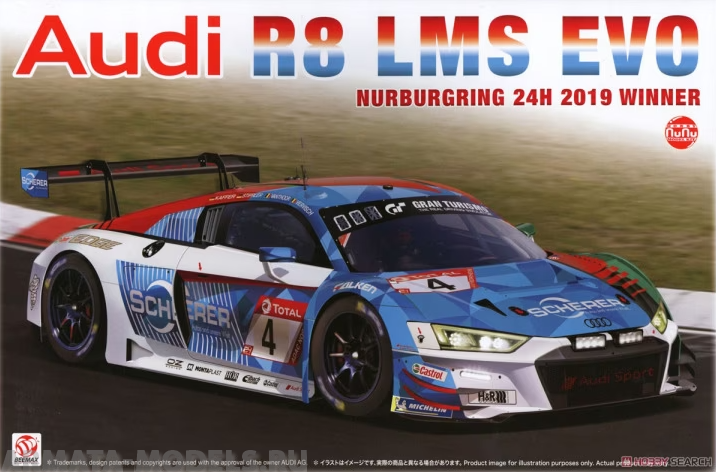 PN24026 Audi R8 LMS EVO Nurburgring 24H 2019 winner NuNu