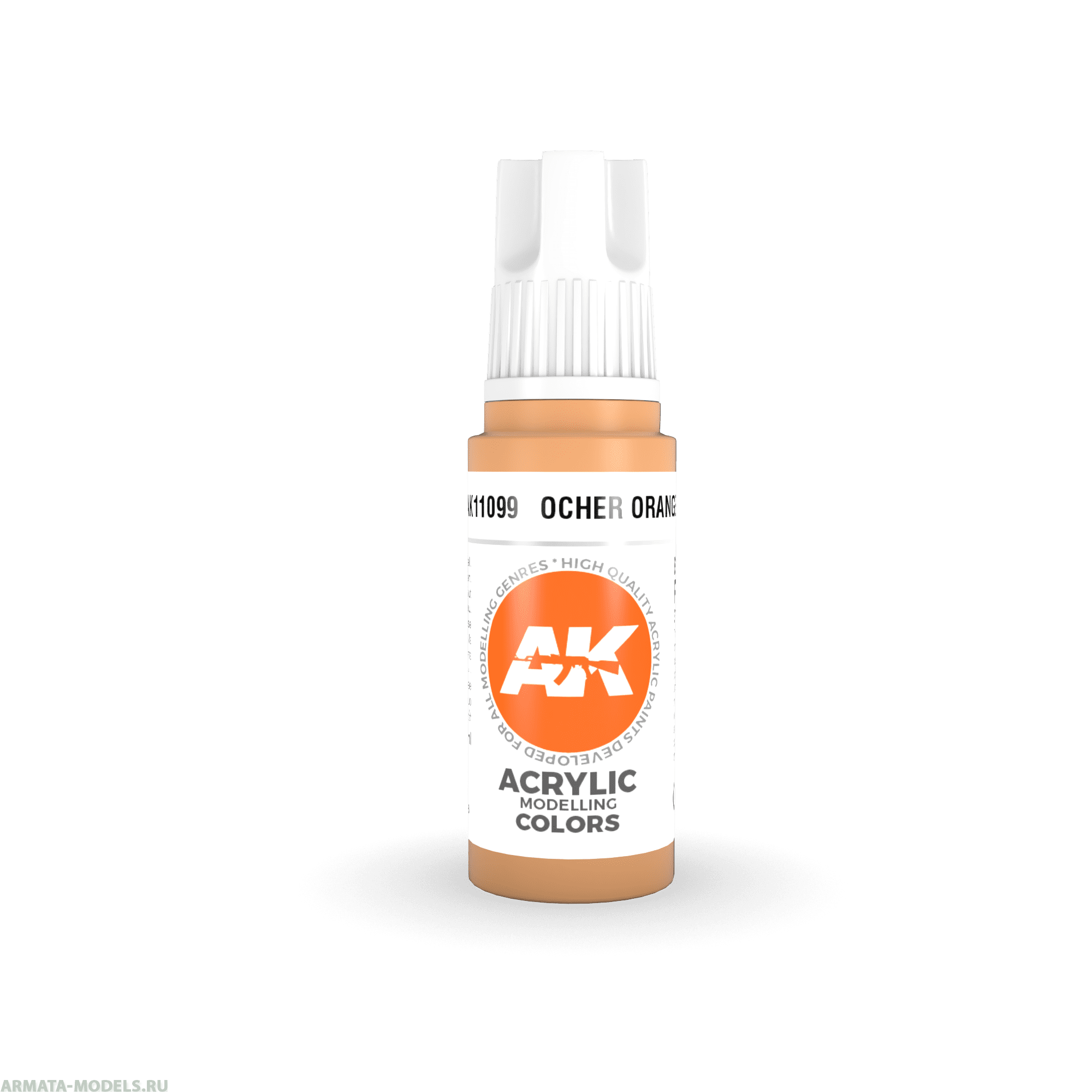 AK11099 Краска акриловая Ocher Orange 17ml