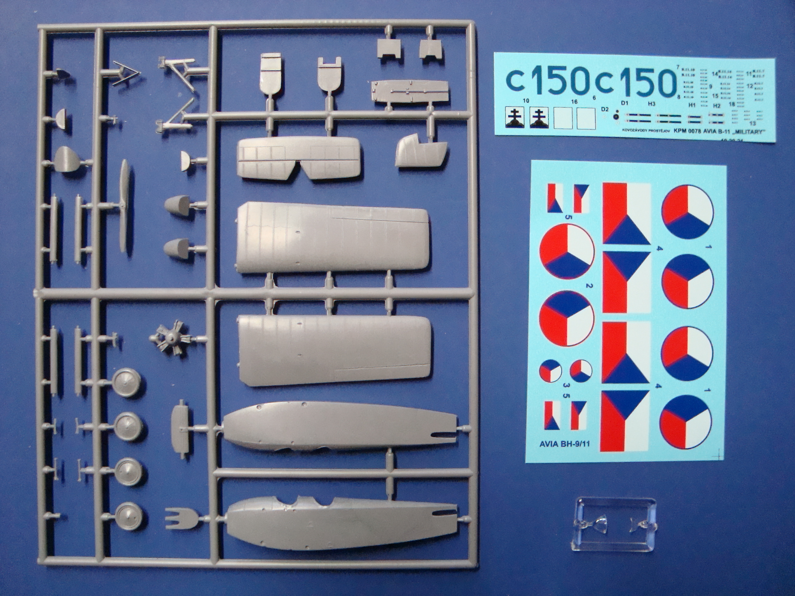 KPM0078 Avia B-11 Boska Military KP Models