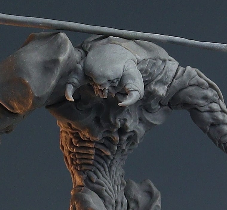 BCK-FC-004 Хранитель Храма Джунглей | Коллекционная миниатюра 75 мм Blood Carrot Knights