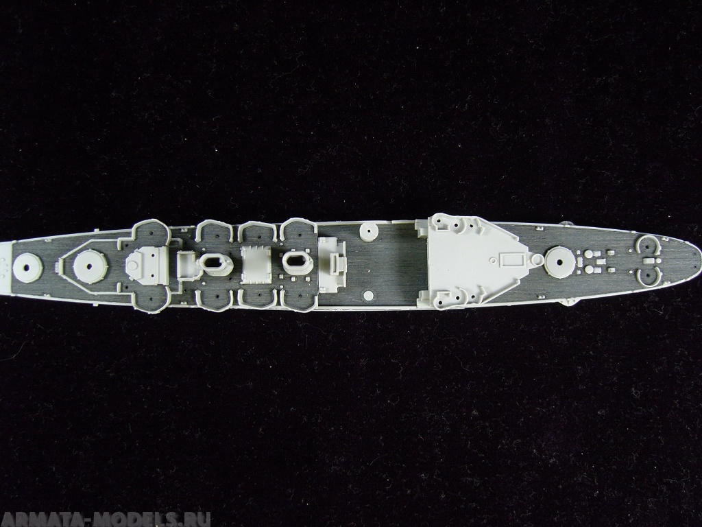 AW20070A Деревянная палуба для U.S.S Astoria CA-34
