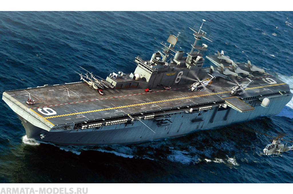 83407 Корабль USS Bonhomme Richard LHD-6 Hobby Boss