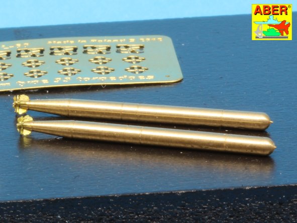 ABR-1:350-L-60  Дополнения для  Set of 6 Japan torpedoes 61cm Type 93 для  1/350