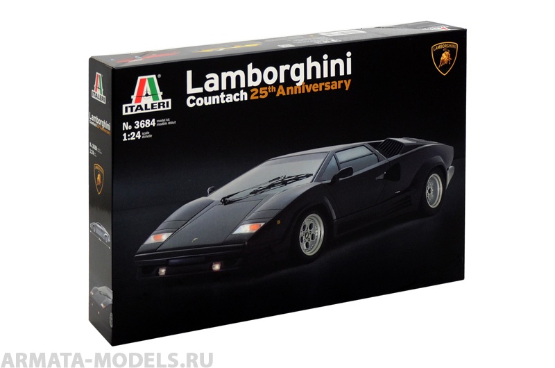 3684ИТ Автомобиль Lamborghini Countach Italeri
