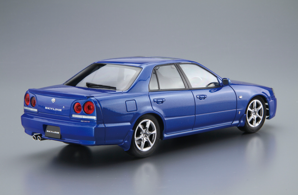 06172 Nissan Skyline ER34 25GT Turbo '01 Aoshima