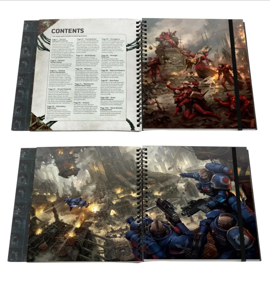 40-11GW Набор миссий Тактическое Развертывание (англ.) (Warhammer 40000 Chapter Approved Mission Pack: Tactical Deployment (Eng))