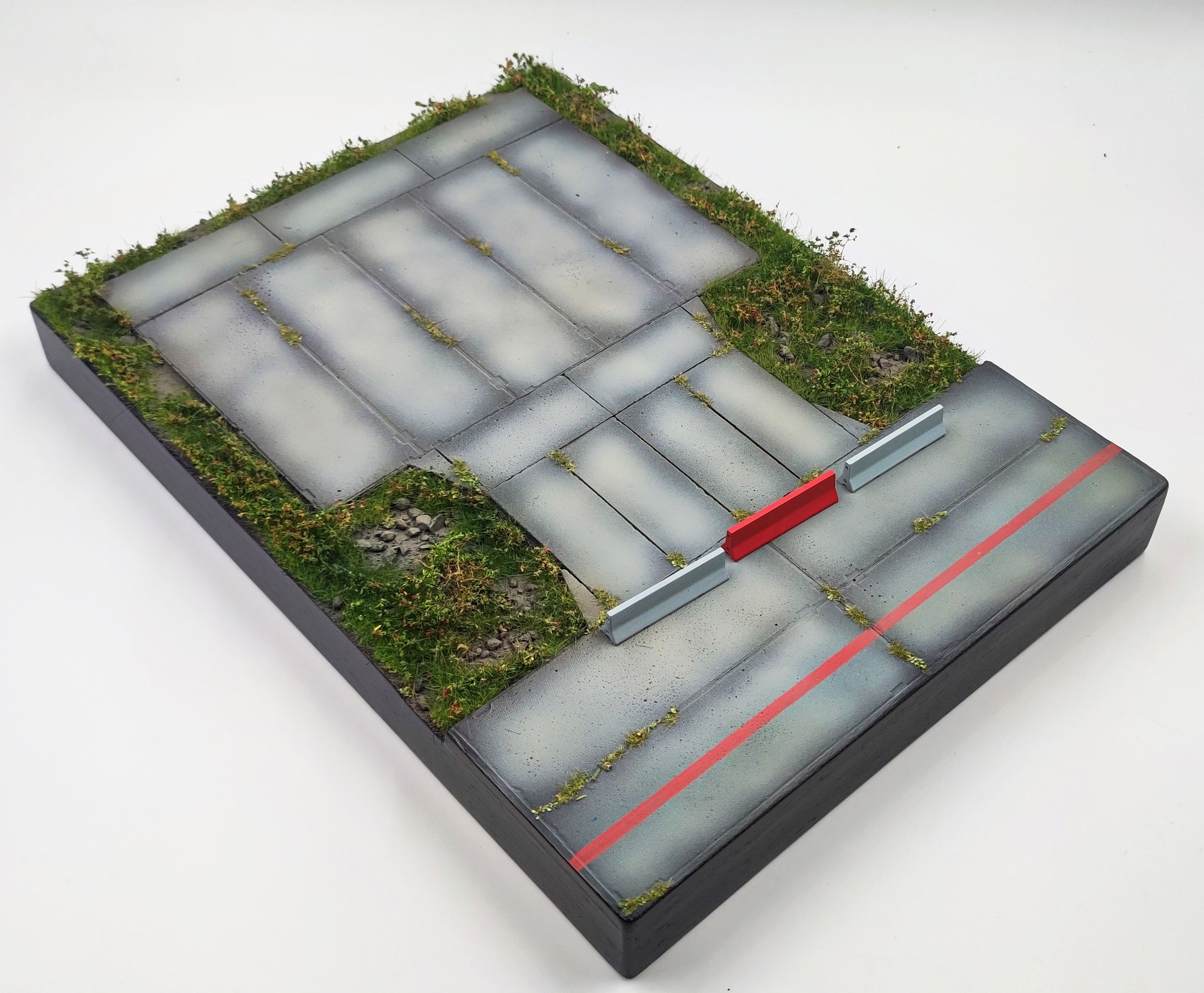 HE-48041 Подставка площадка лето (Аксессуары неокрашенные в комплекте) Размер 35х25см