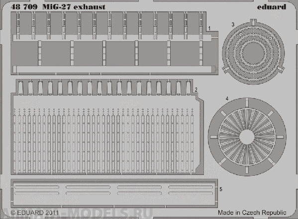 48709ED MiG-27 exhaust