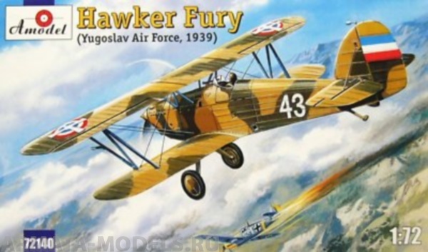 AM72140 Fury Jugoslav Amodel
