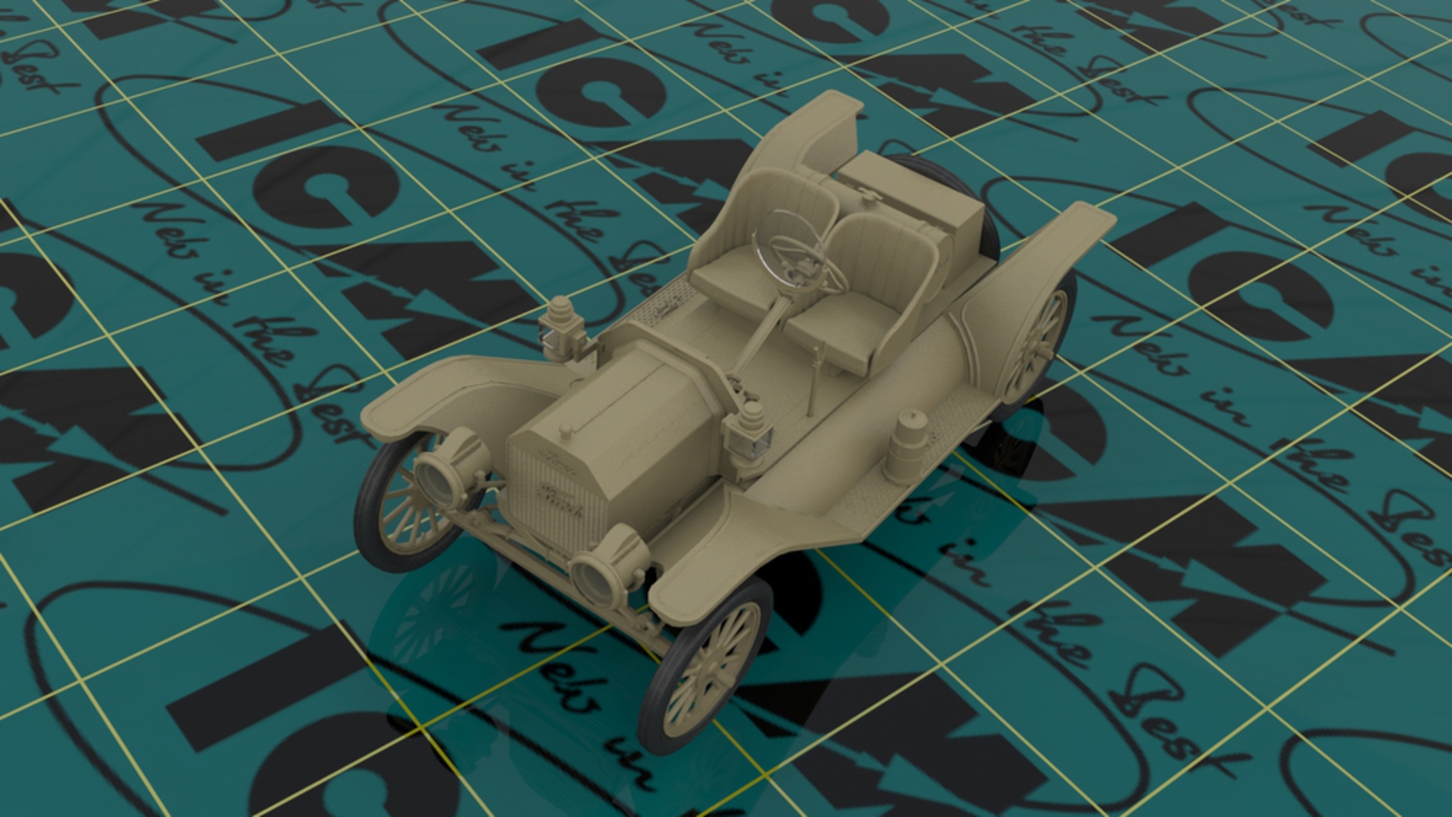 24015 Model T 1913 Спидстер, Американский спортивный автомобиль ICM