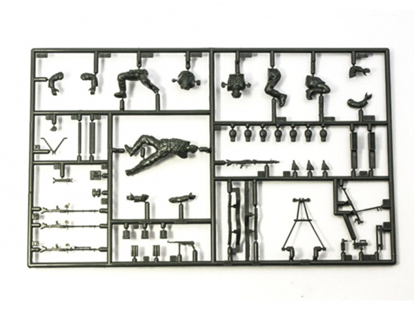 35038T Немецкие пулеметчики с MG34 и MG42 в действии (7 фигур) Tamiya