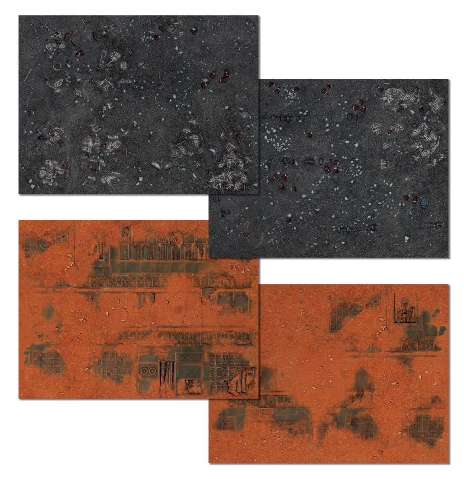 40-48GW Набор Вархаммер 40000: Поле Битвы Мануфакторум (Warhammer 40000: Battlezone Manufactorum Battlefield)