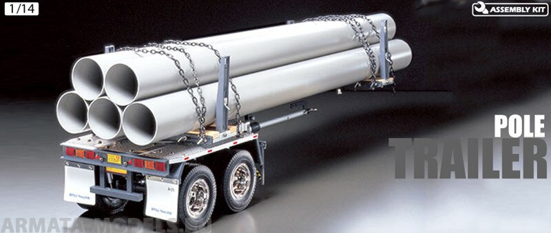 56310T 1/14 Pole-Trailer Tamiya