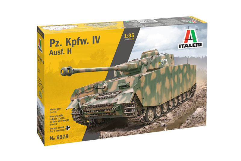 6578ИТ Танк Pz. Kpfw. IV Ausf. H Italeri