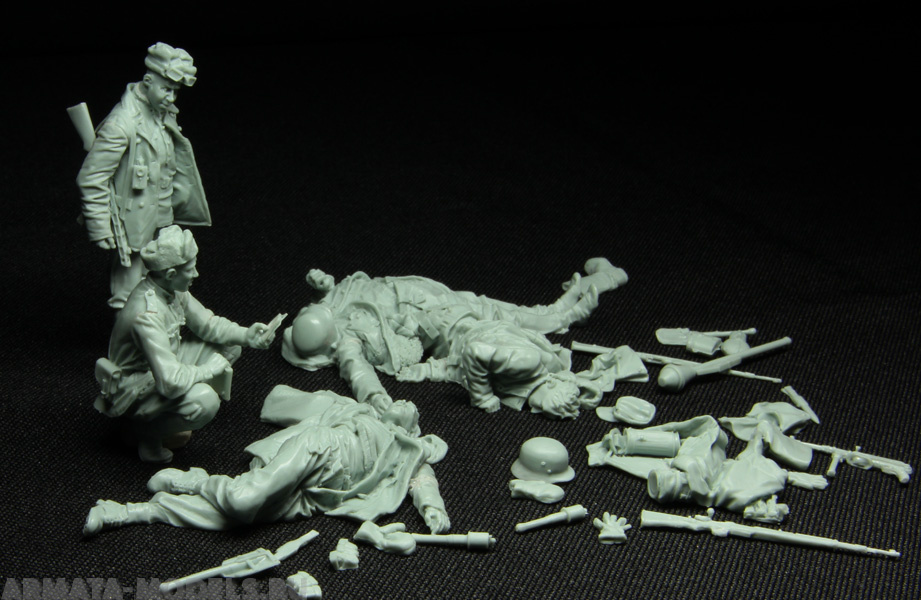 3120STAL После боя, 5 фигурок Stalingrad