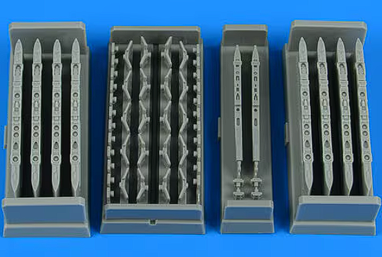 AIRES4907 1/48 Su-25 Frogfoot wing pylons - early (ZVE)