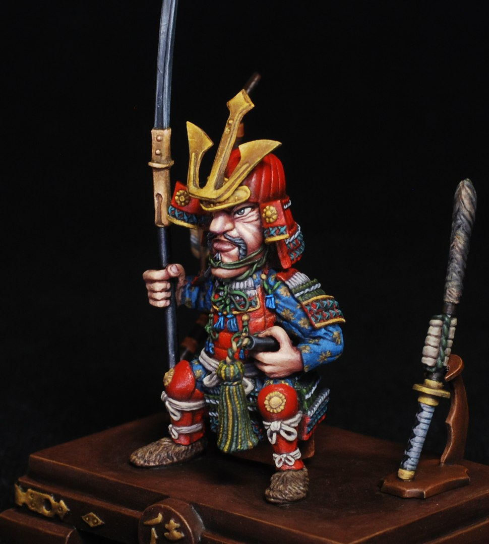 CM-H04 Декоративная фигурка из смолы Сегун (Shogun) ScaleBro