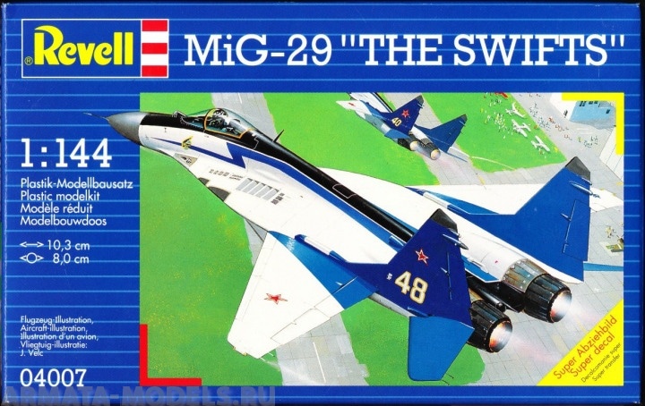 04007RE Самолет МиГ-29 Revell