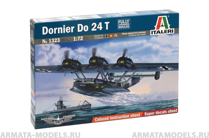 1323ИТ Самолет Dornier DO.24T Italeri