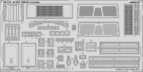 36313ED  M-ATV MRAP Exterior 1/35