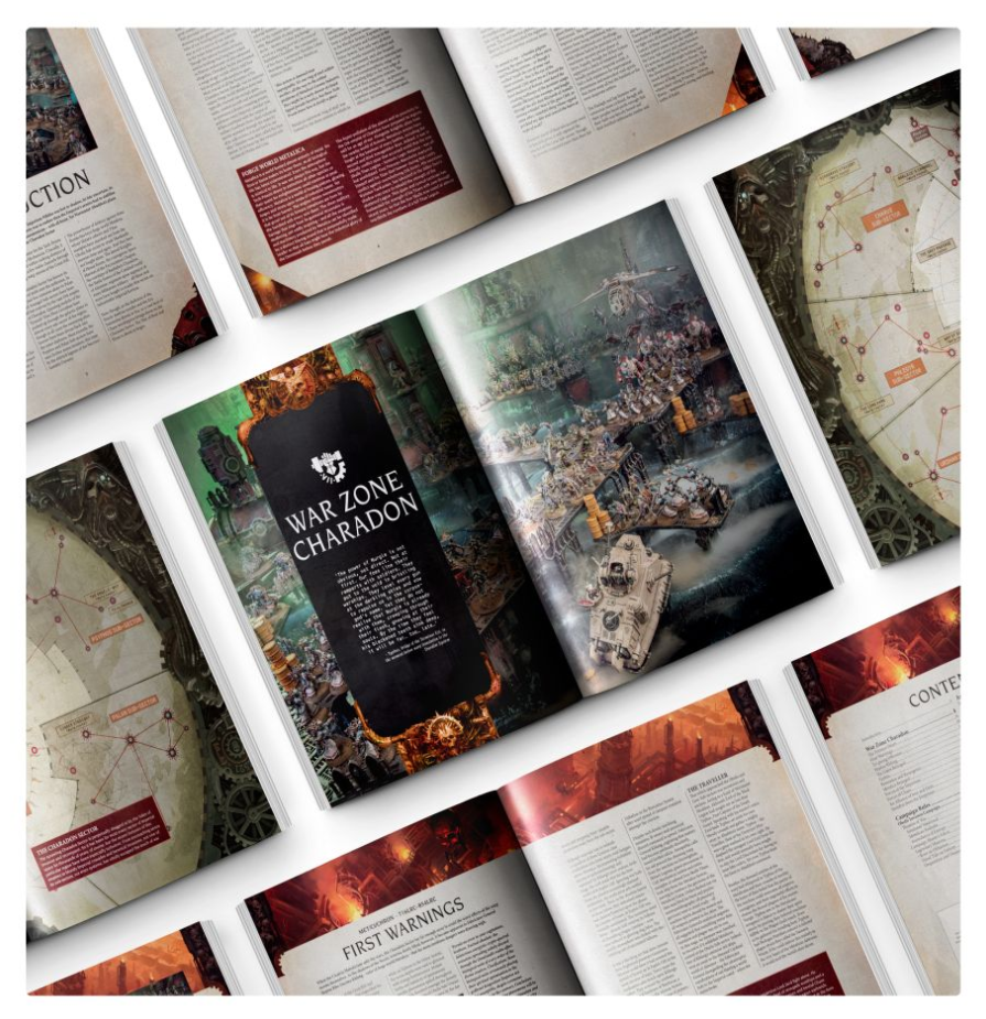 40-18GW Книга Харадон: Акт Первый - Книга Ржавчины (War Zone Charadon - Act I: The Book of Rust (HB, Eng))