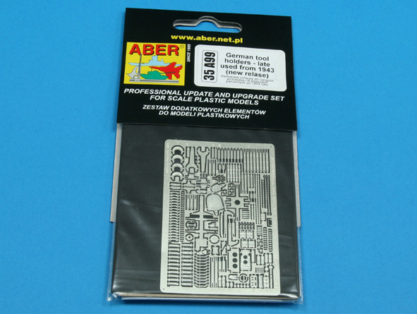 ABR-35-A99  Дополнения для  German tool holder-late used from 1943 (new release) для  1/35