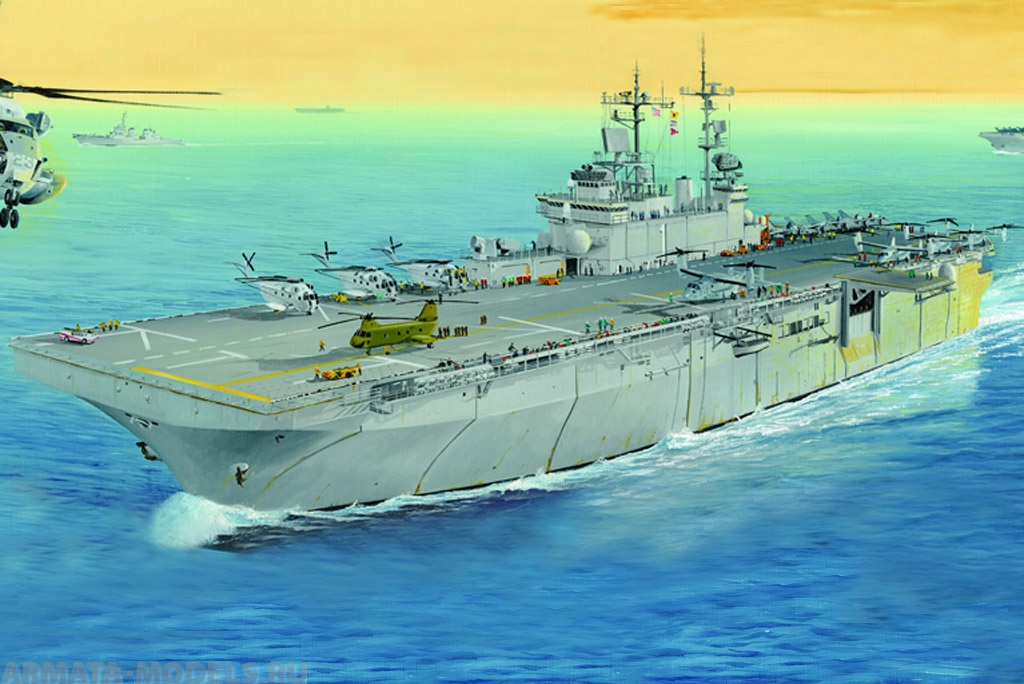 83402 Корабль USS Wasp LHD-1 Hobby Boss