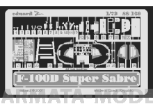 SS169 Фототравление F-100D  for ITALERI  kit