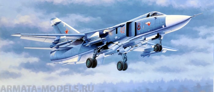 02835 Самолет  Су-24М  Trumpeter