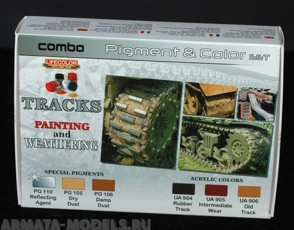 SPG02 Набор TRACKS PAINTING AND WEATHERING SET