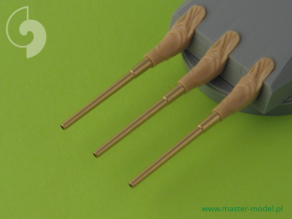 SM-350-058 Вооружение Scharnhorst - для турелей с глушителями - 28см (9шт), 15см (12шт), 10,5см (14шт) стволы