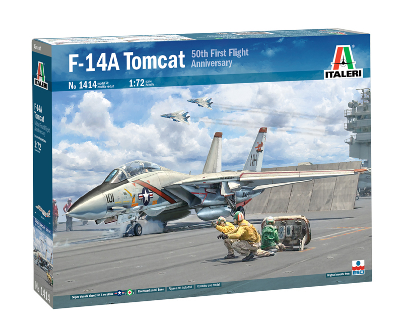 1414ИТ Самолет F-14 TOMCAT (10013160/050320/0115752, ИТАЛИЯ ) Italeri