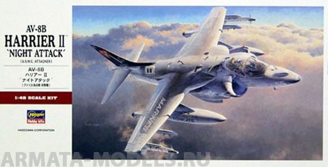 07234 Самолет AV-8B Night Attack Hasegawa