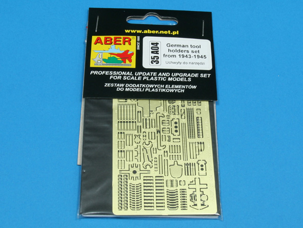 ABR-35-A04  Дополнения для  German tool holders set from 1943-1945 для  1/35