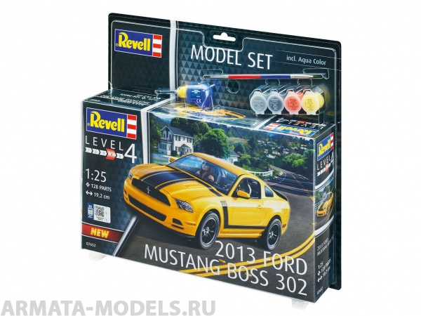 67652RE Набор 2013 Ford Mustang Boss 302 Revell