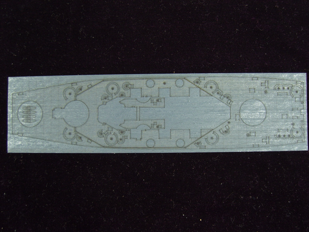 AW20021 Деревянная палуба для USS Massachusetts BB-59