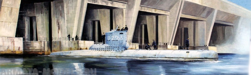 05907 Подводная лодка  Тип XXIII Trumpeter
